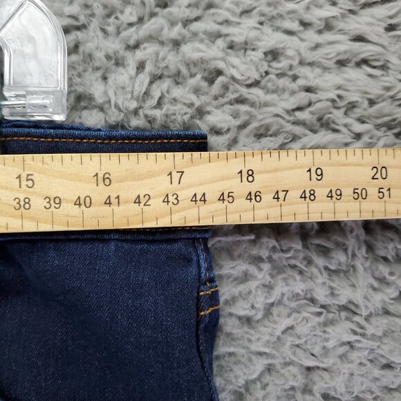 Old Navy Jeans Womens 16 Blue The Rockstar Mid-Rise Stretch Skinny - Picture 5 of 10